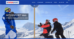 Desktop Screenshot of intersport-vars.com