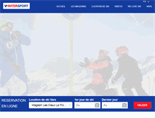 Tablet Screenshot of intersport-vars.com